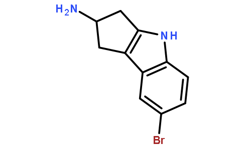 7-溴-1,2,3,4-四氢环戊并[b]吲哚-2-胺