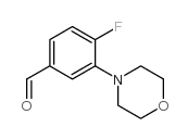 3-(4-吗啉基)-4-氟苯甲醛(1197193-13-7)