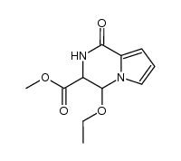 4-ethoxy-3,4-dihydro-3-methoxycarbonylpyrrolo[1,2-a]pyrazin-1(2H)-one