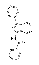 N-(3-(4-pyridyl)imidazo[1,5-a]pyridine)picolinamidine