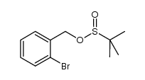 2-bromobenzyl 2-methylpropane-2-sulfinate