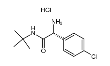 (R)-2-amino-N-(tert-butyl)-2-(4-chlorophenyl)acetamide hydrochloride