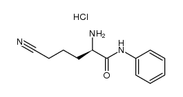 (R)-2-amino-5-cyano-N-phenylpentanamide hydrochloride