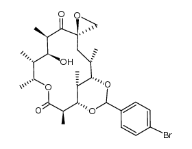 (1S,2R,2'R,5R,6R,7S,8R,12S,13S,17R)-15-(4-bromophenyl)-7-hydroxy-2,5,6,8,12,17-hexamethyl-4,14,16-trioxaspiro[bicyclo[11.3.1]heptadecane-10,2'-oxirane]-3,9-dione