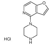 4-(哌嗪-1-基)呋喃并[3,2-c]吡啶盐酸盐
