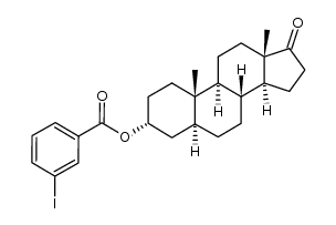3α-m-Iodobenzoyloxy-5α-androstan-17-one