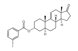 3α-m-Iodobenzoyloxy-5α-androst-9(11)-en-17-one