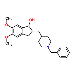 盐酸多奈哌齐 杂质 1,1-双苄基-4-[(5,6-二甲氧基-1-茚满-2-基)甲基]哌啶氯化物