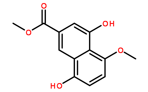 4,8-二羟基-5-甲氧基-2-萘羧酸甲酯