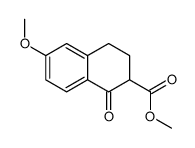 methyl 1,2,3,4-tetrahydro-7-methoxy-1-oxo-2-naphthalenecarboxylate