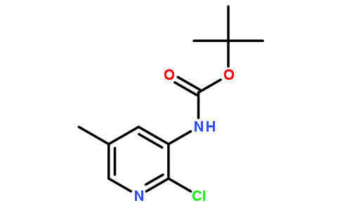 2-氯-5-甲基吡啶-3-氨基甲酸叔丁酯