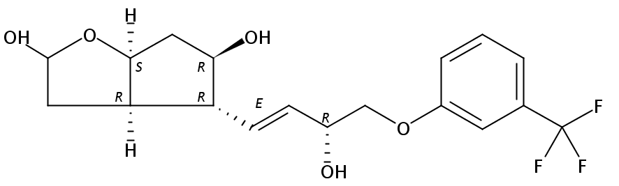 (3AR,4R,5R,6AS)-六氢-5-羟基-4-[(1E,3R)-3-羟基-4-(3-三氟甲基)苯氧基-1-丁烯基]-2H-环戊并[B]呋喃-2,5-二醇