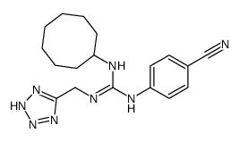 1-(4-cyanophenyl)-3-cyclooctyl-2-(2H-tetrazol-5-ylmethyl)guanidine