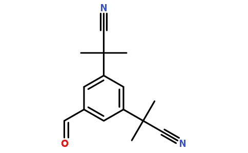 5-甲酰基-alpha,alpha,alpha’,alpha’-四甲基-1,3-苯二乙腈