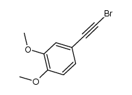 4-(bromoethynyl)-1,2-dimethoxybenzene