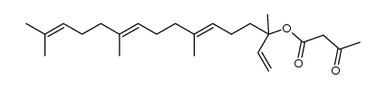 (6E,10E)-3,7,11,15-tetramethylhexadeca-1,6,10,14-tetraen-3-yl 3-oxobutanoate