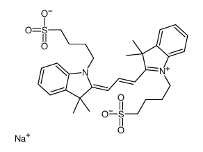 3,3,3',3'-四甲基-1,1'-双(4-磺丁基)吲哚碳菁钠