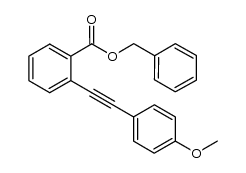 benzyl 2-[2-(4-methoxyphenyl)ethynyl]benzoate