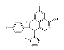 5-氟-8-(4-氟苯基)-2,7,8,9-四氢-9-(1-甲基-1H-1,2,4-噻唑-5-基)-3H-吡啶并[4,3,2-de]二氮杂萘-3-酮