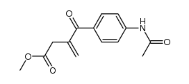 methyl 3-(4-acetamidobenzoyl)but-3-enoate