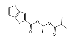 1-(isobutyryloxy)ethyl 4H-furo[3,2-b]pyrrole-5-carboxylate