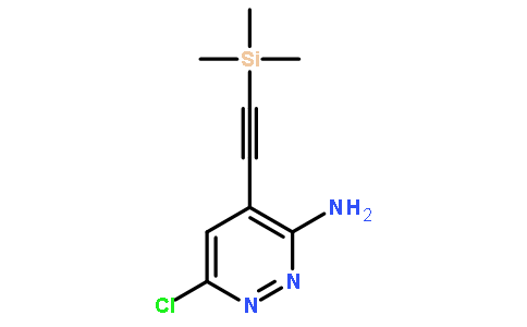 6-氯-4-((三甲基甲硅烷基)乙炔)吡嗪-3-胺