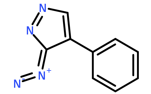 3H-吡唑,  3-重氮基-4-苯基-