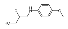 3-[(4-methoxyphenyl)amino]-1,2-Propanediol