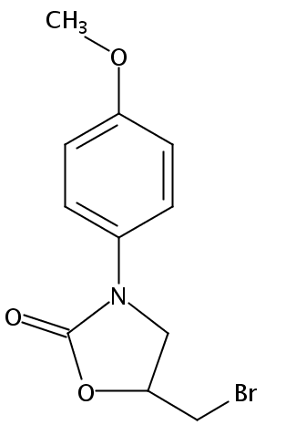 5-(Bromomethyl)-3-(4-methoxyphenyl)-1,3-oxazolidin-2-one