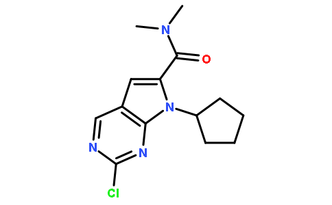 2-氯-7-环戊基-N,N-二甲基-7H-吡咯并[2,3-D]嘧啶-6-羧酰胺