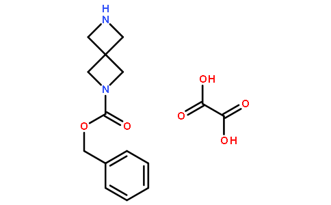 3]庚烷草酸鹽 英文名稱: 2-cbz-2,6-diazaspiro[3.3]heptane