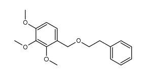 1,2,3-trimethoxy-4-(phenethoxymethyl)benzene