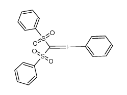 phenyliodonium bis(phenylsulfonyl)-methylide