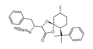 (3S,5R,6S,9R)-3-[(1R)-1-azido-2-phenylethyl]-9-methyl-6-(1-methyl-1-phenylethyl)-1,4-dioxaspiro[4.5]decan-2-one