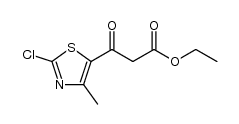 ethyl 3-(2-chloro-4-methylthiazol-5-yl)-3-oxopropanoate