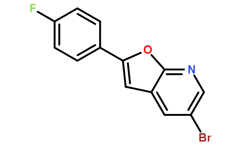 5-Bromo-2-(4-fluorophenyl)furo[2,3-b]pyridine