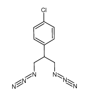 2-(4-chlorophenyl)propane-1,3-diazide