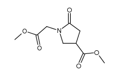 methyl 1-(2-methoxy-2-oxoethyl)-5-oxopyrrolidine-3-carboxylate