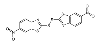 6-nitro-2-[(6-nitro-1,3-benzothiazol-2-yl)disulfanyl]-1,3-benzothiazole