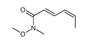 N-methoxy-N-methylhexa-2,4-dienamide