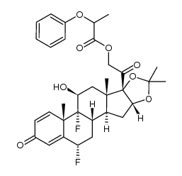 fluocinolone acetonide 21-(2'-phenoxypropionate)