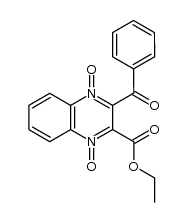 ethyl 3-benzoylquinoxaline-2-carboxylate 1,4-dioxide