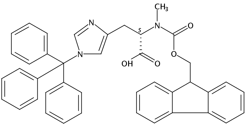 芴甲氧羰基-N-甲基-三苯甲基-组氨酸