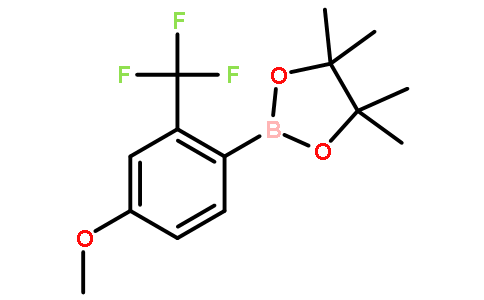 4-甲氧基-2-三氟甲基苯硼酸频呢醇酯
