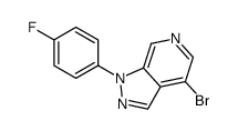 4-溴-1-(4-氟苯基)-1H-吡唑并【3,4-c】吡啶