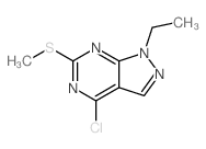 4-氯-1-乙基-6-(甲基硫代)-1H-吡唑并[3,4-d]嘧啶