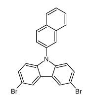 3,6-二溴-9-(2-萘基)-9<i>H</i>-咔唑