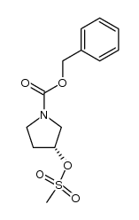 (R)-3-(甲基磺酰氧基)吡咯烷-1-羧酸苄酯