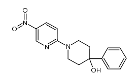 1-(5-nitropyridin-2-yl)-4-hydroxy-4-phenylpiperidine