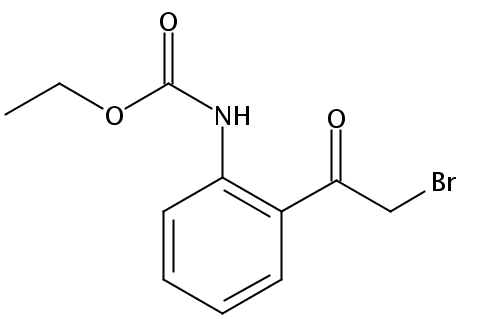 ethyl N-[2-(bromoacetyl)phenyl]carbamate